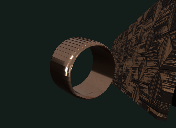 Bangle in Rose Gold