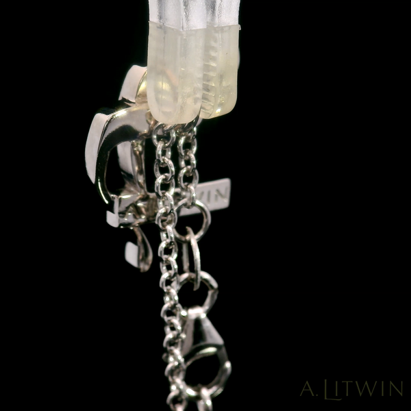 Lamed Bet Pendant 14K WG