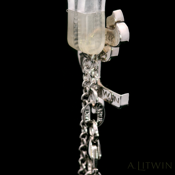 Lamed Bet Pendant 14K WG