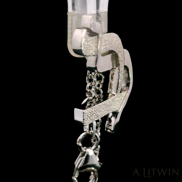 Lamed Bet Pendant 14K WG