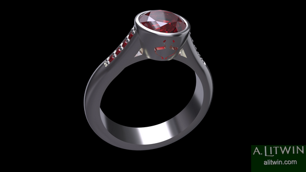 The Heart on Heart, Lamed Lamed on Lamed Lamed Ring
