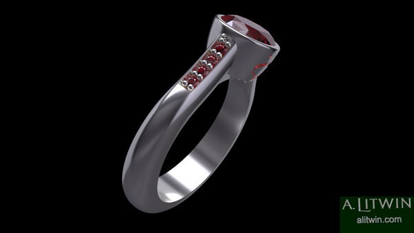 The Heart on Heart, Lamed Lamed on Lamed Lamed Ring