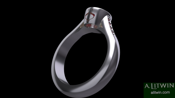 The Heart on Heart, Lamed Lamed on Lamed Lamed Ring