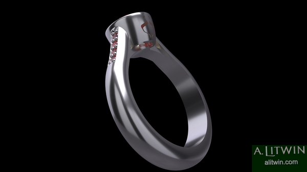The Heart on Heart, Lamed Lamed on Lamed Lamed Ring
