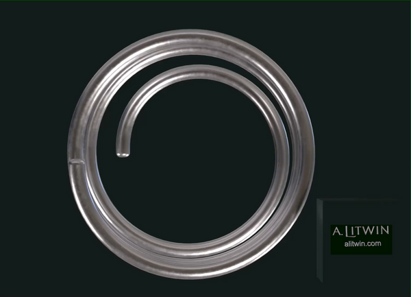 Wired Bangle in Silver