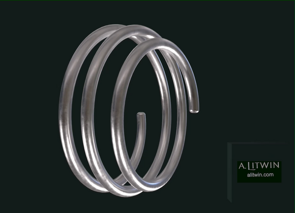 Wired Bangle Wired in Silver