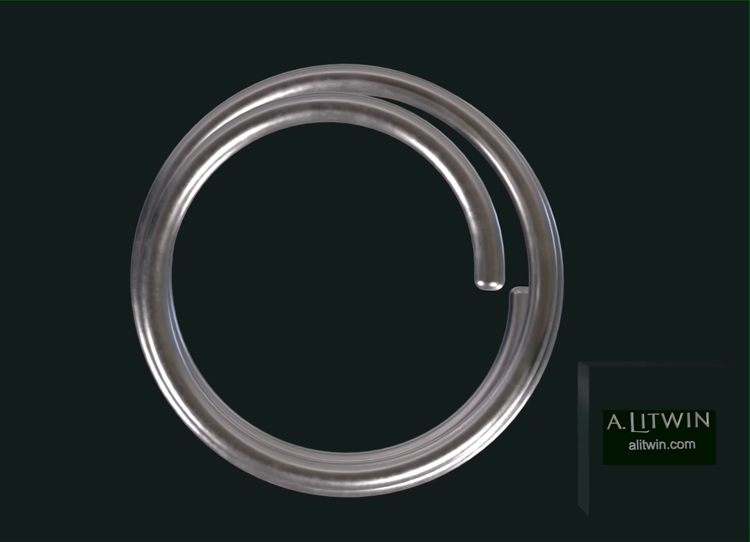 Wired Bangle Wired in Silver