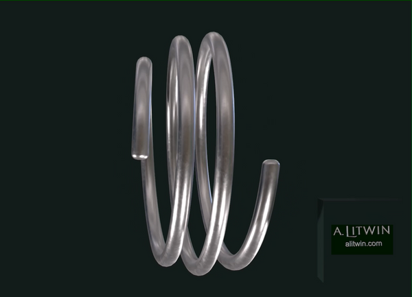 Wired Bangle Wired in Silver