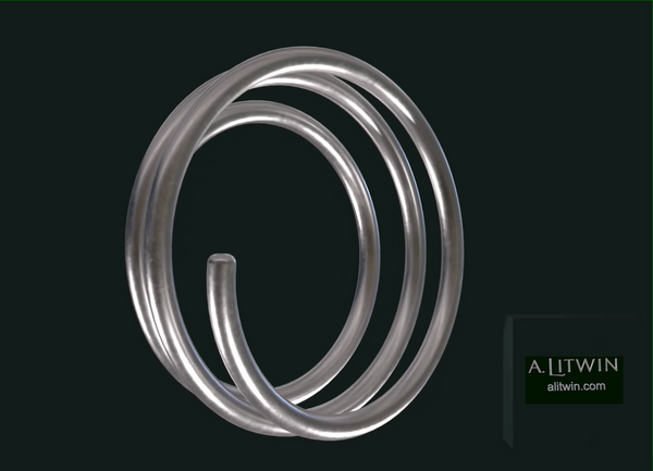 Wired Bangle Wired in Silver