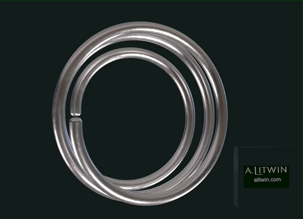 Wired Bangle Wired in Silver