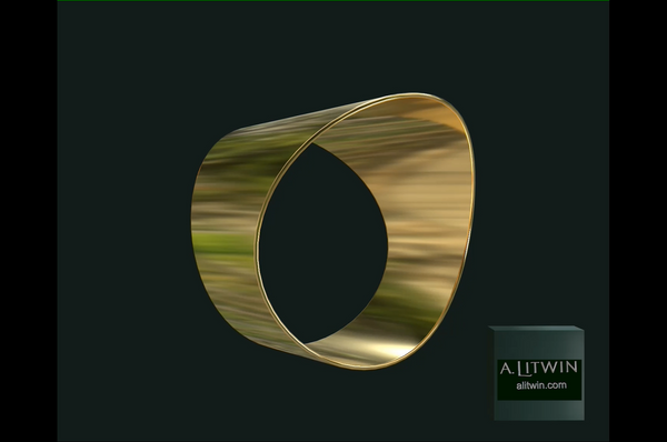 Butterfly Bangle in Gold