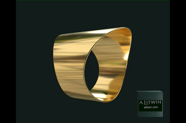 Butterfly Bangle in Gold