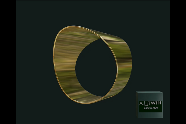 Butterfly Bangle in Gold