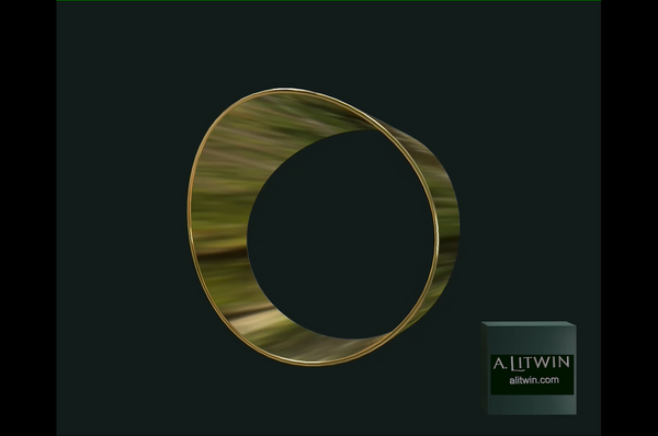 Butterfly Bangle in Gold