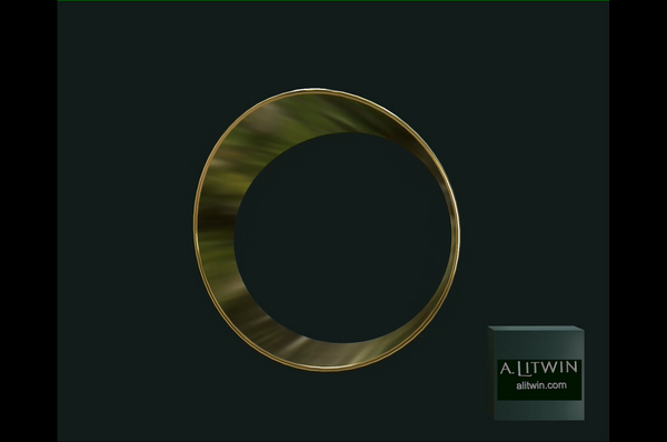 Butterfly Bangle in Gold