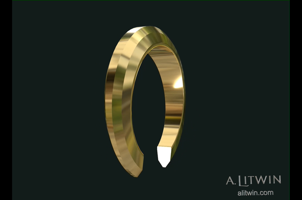 A Cuff for with or for not a first digit Ring