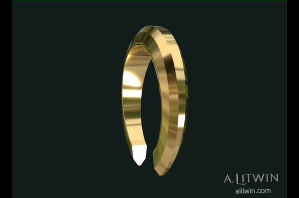 A Cuff for with or for not a first digit Ring