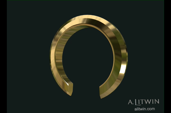 A Cuff for with or for not a first digit Ring