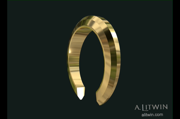 A Cuff for with or for not a first digit Ring