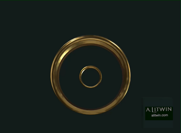 The Bangle and Second Digit Ring Set