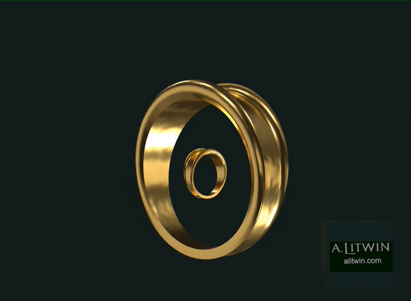 The Bangle and Second Digit Ring Set