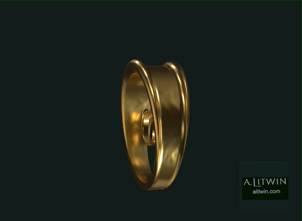 The Bangle and Second Digit Ring Set