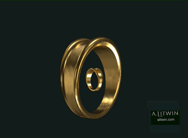 Bangle and Second Digit Ring Set