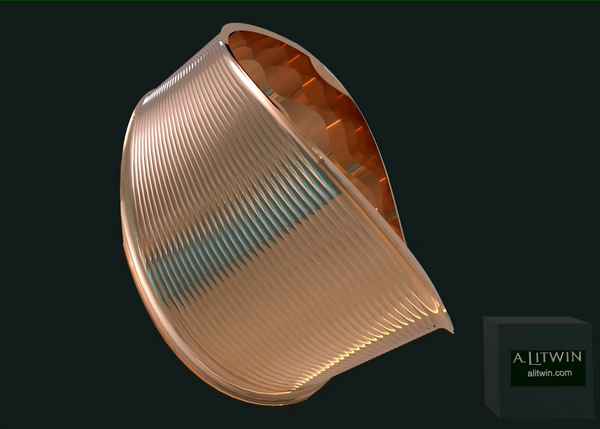 The Rose Lips Rose Gold Bangle