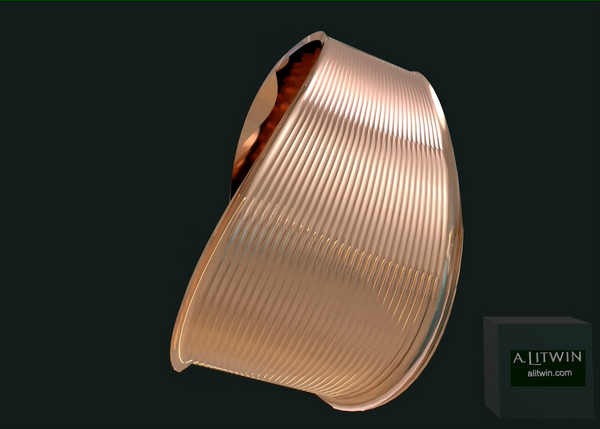 The Rose Lips Rose Gold Bangle