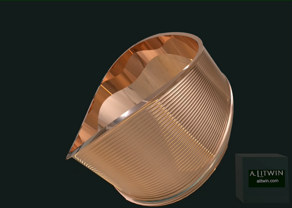 The Rose Lips Rose Gold Bangle