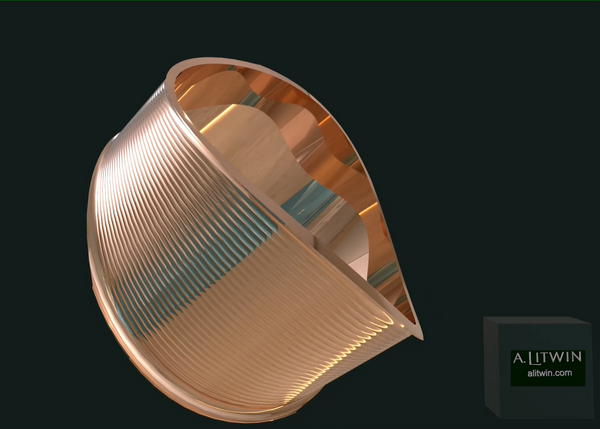 The Rose Lips Rose Gold Bangle