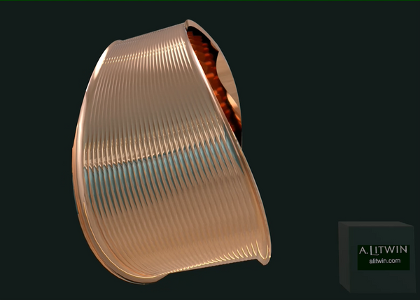 The Rose Lips Rose Gold Bangle