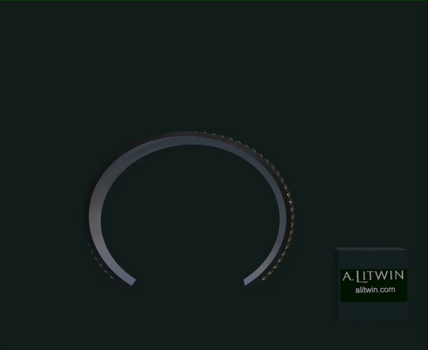 Middle Earth Land of Oz Cuff