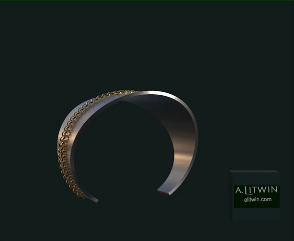 Middle Earth Land of Oz Cuff