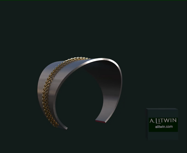 Middle Earth Land of Oz Cuff