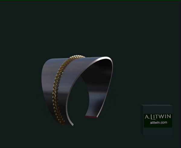 Middle Earth Land of Oz Cuff