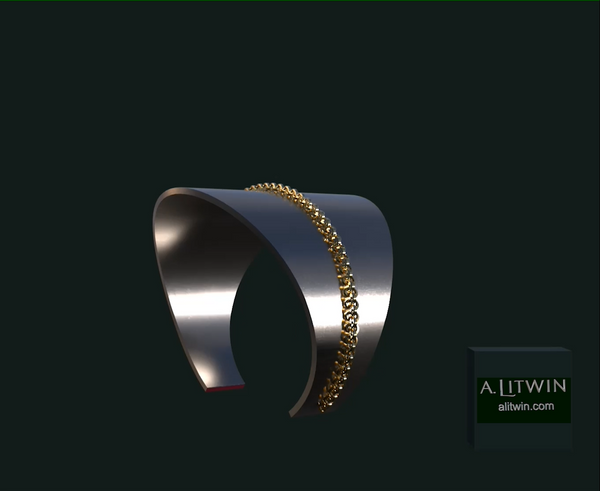 Middle Earth Land of Oz Cuff