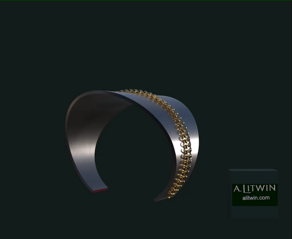 Middle Earth Land of Oz Cuff