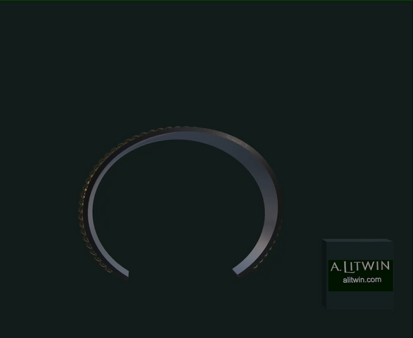 Middle Earth Land of Oz Cuff