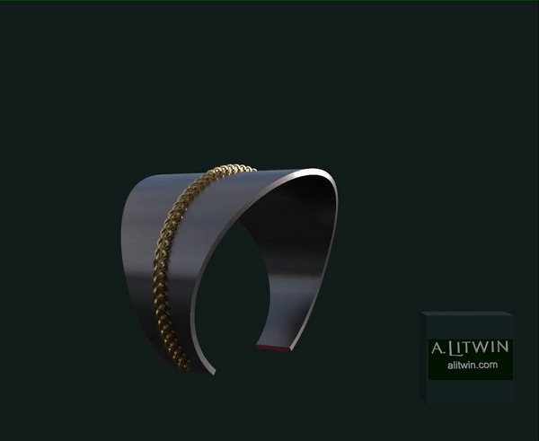 Middle Earth Land of Oz Cuff