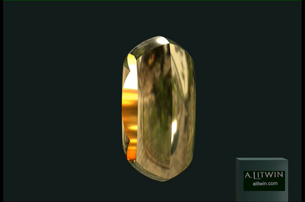 The Square on Round Bangle