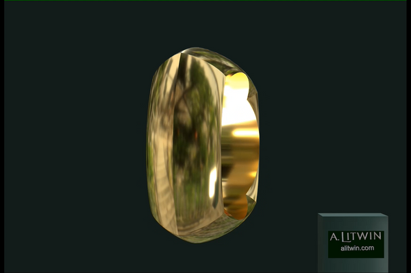 The Square on Round Bangle