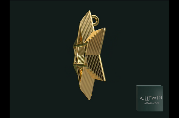 Star of David in Gold